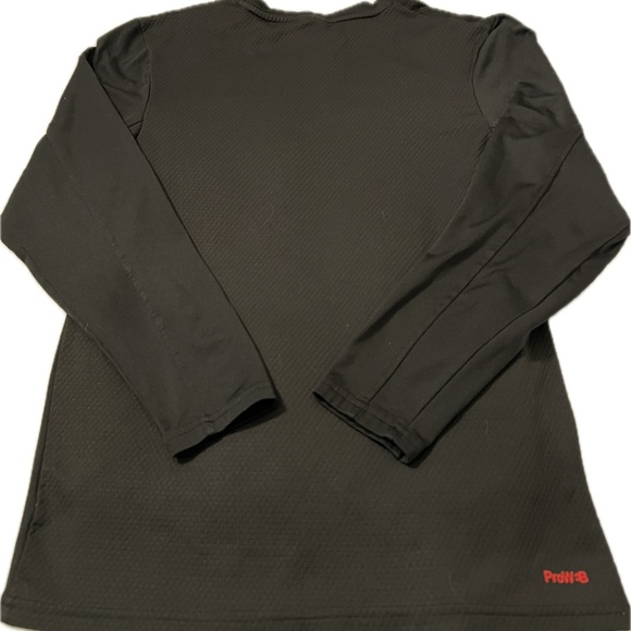 SPYDER NWOT! MEN’S ESSENTIAL BASE LAYER MOISTURE WICKING BLACK PROWEB - Picture 4 of 9